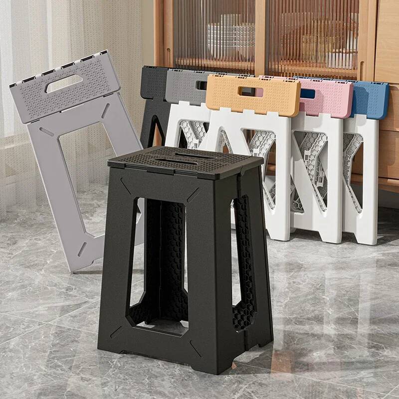 Outdoor Camping High Chair - Adulto fezes de plástico casa portátil
