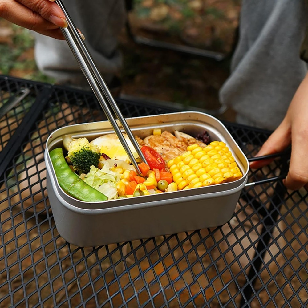 Outdoor Camping Cooking Set - Utensílios de Mesa Ultraleves para Camping,