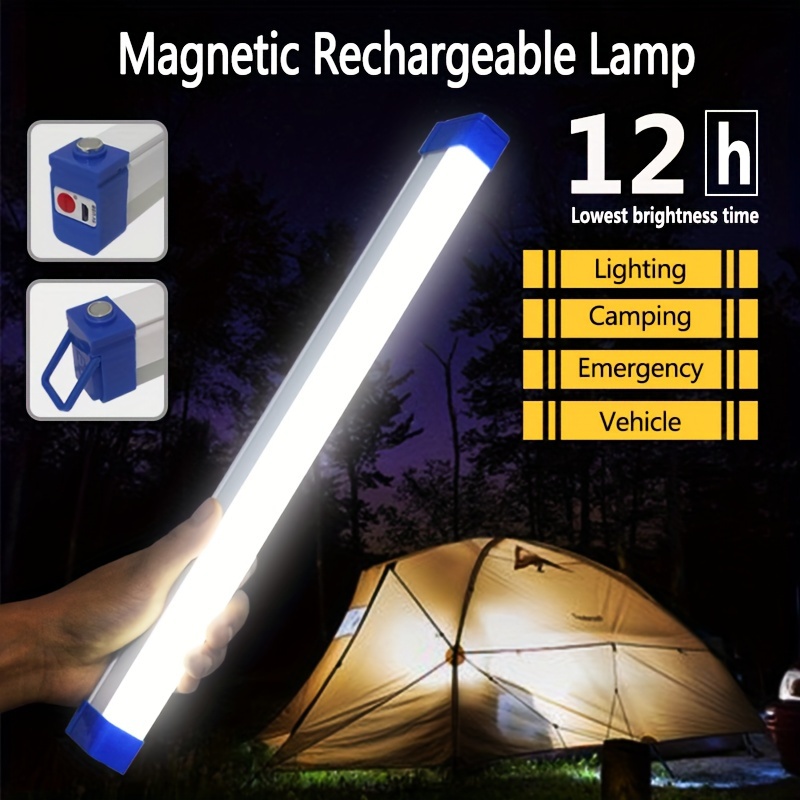 Outdoor Camping Decor - Lanterna led super brilhante, recarregável por