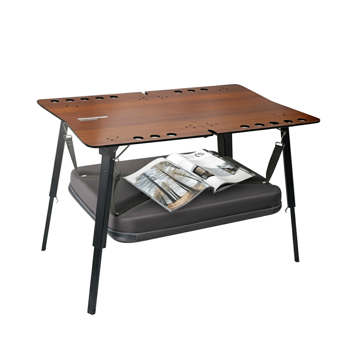 Outdoor Camping Cooking Table - Mesa Dobrável de Alumínio para Exterior