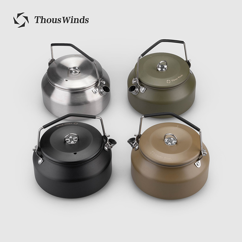 Outdoor Camping Cooking Equipment - Thous Winds-Outdoor Camping Chaleira, Caminhadas Panelas