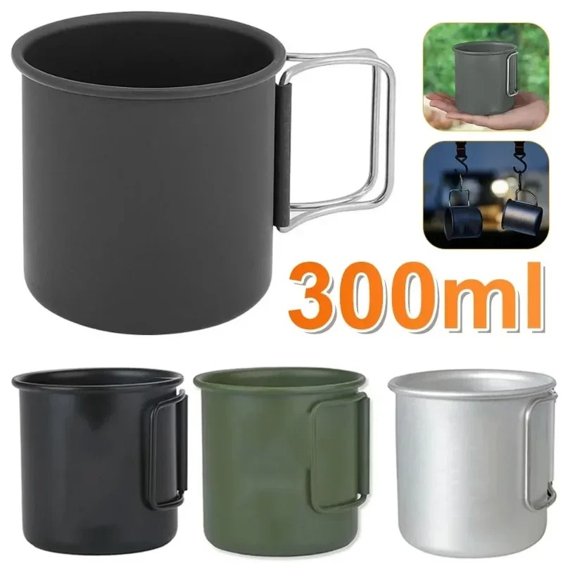 Outdoor Camping Cooking Equipment - Novo Copo Dobrável de Liga de