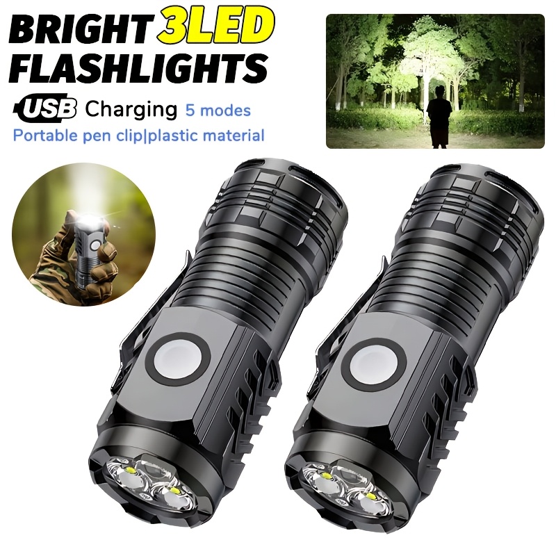 Outdoor Camping Decor - Lanterna Portátil Mini LED de Mão