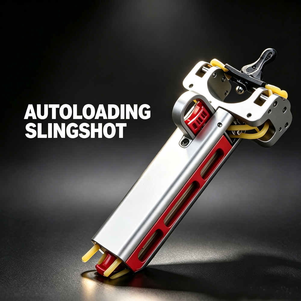 Outdoor Camping Magazine - Estilingue Automático de Liga de Alumínio