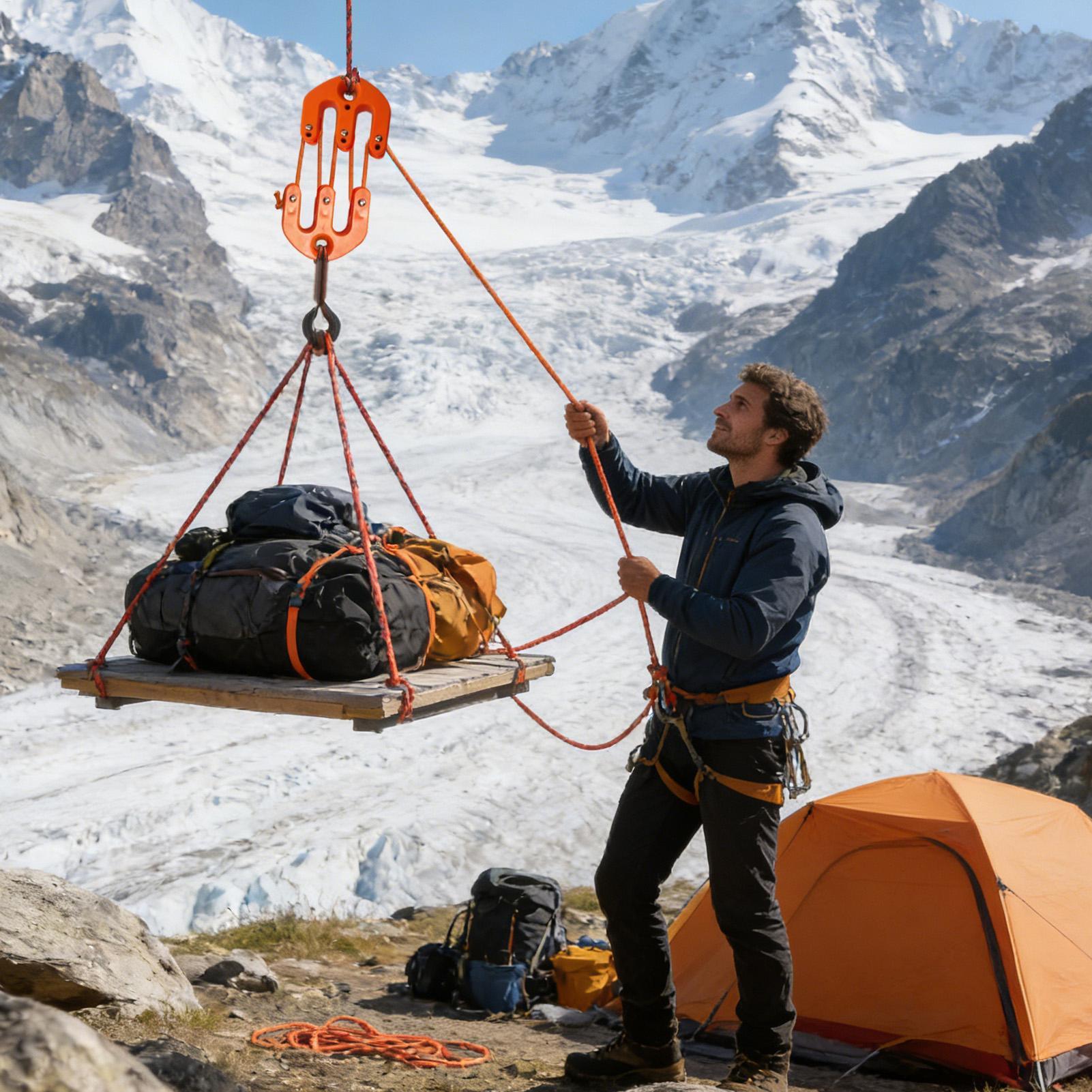 Outdoor Camping Games - Game Hoist Sistema de Elevação Portátil