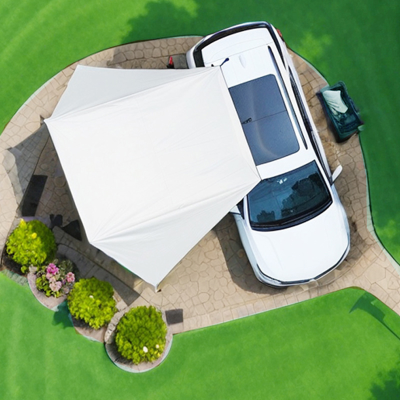 Jinli Outdoor Camping - Toldo Lateral para Carro em Formato