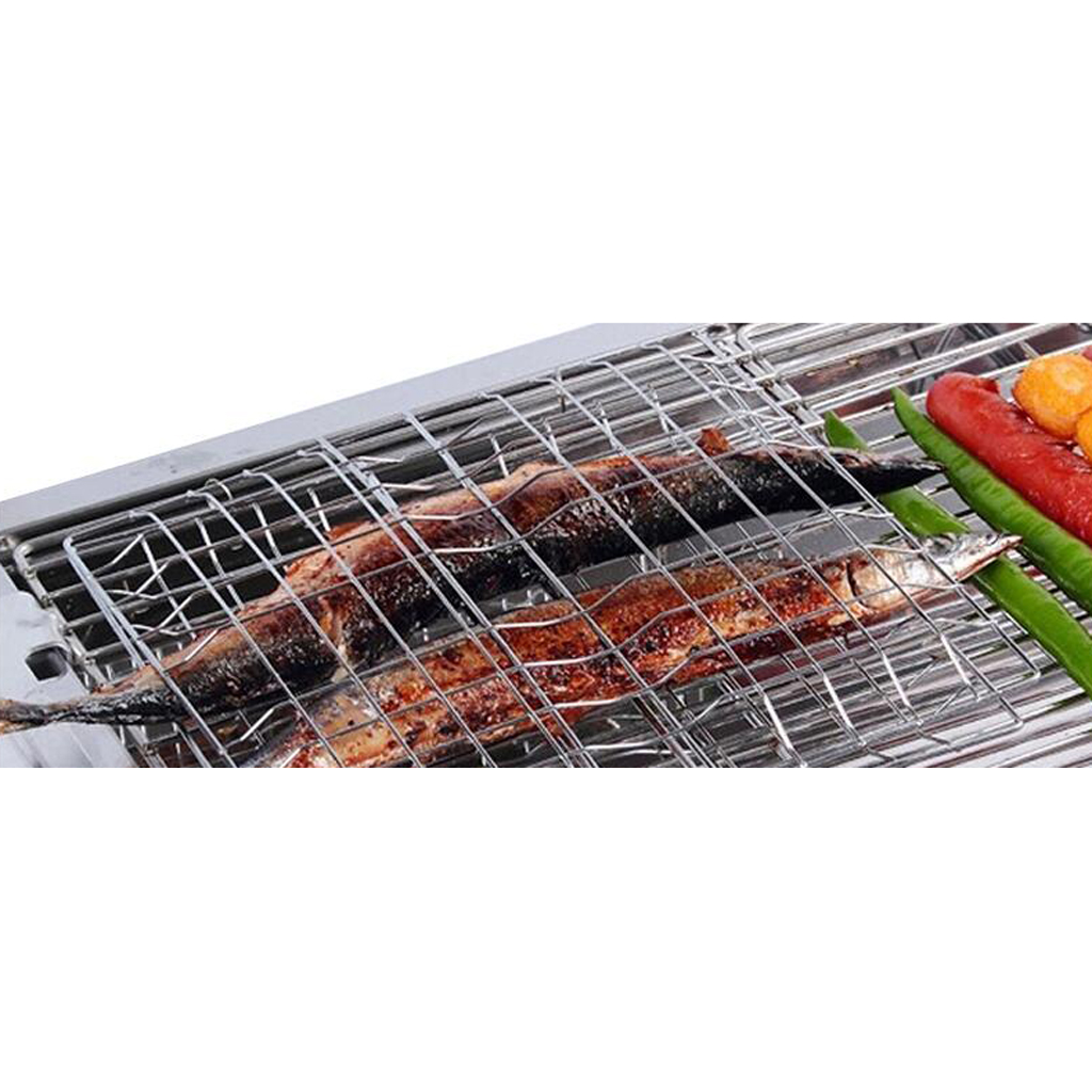 Outdoor Camping Cooking Set - Cesto de Churrasco de Alta Qualidade:
