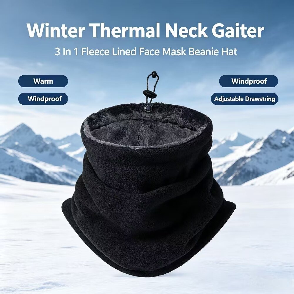 Outdoor Camping In Winter - Máscara Térmica de Inverno para Motocicleta,