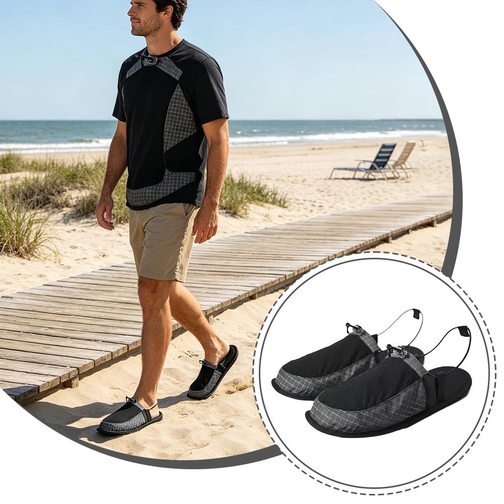 Chinelo de Praia Dobrável e Po - Outdoor Camping Slippers avaliação e preço