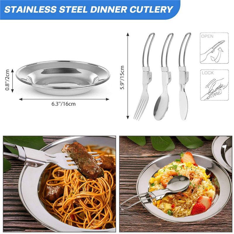 【Compradores】 Panelas de acamp - Outdoor Camping Cooking Equipment avaliação e preço