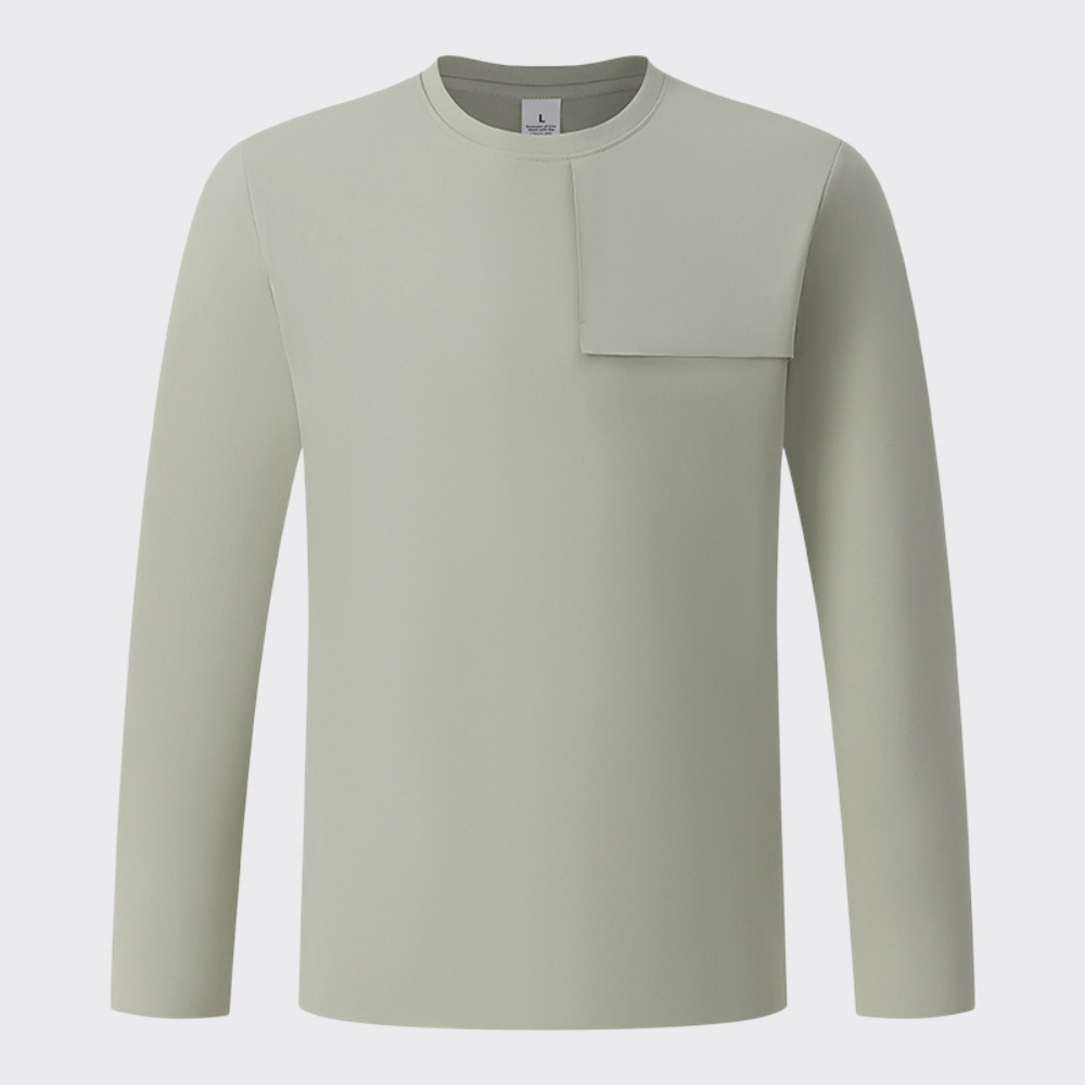 Camiseta Masculina de Manga Lo - Outdoor Camping In Winter avaliação e preço