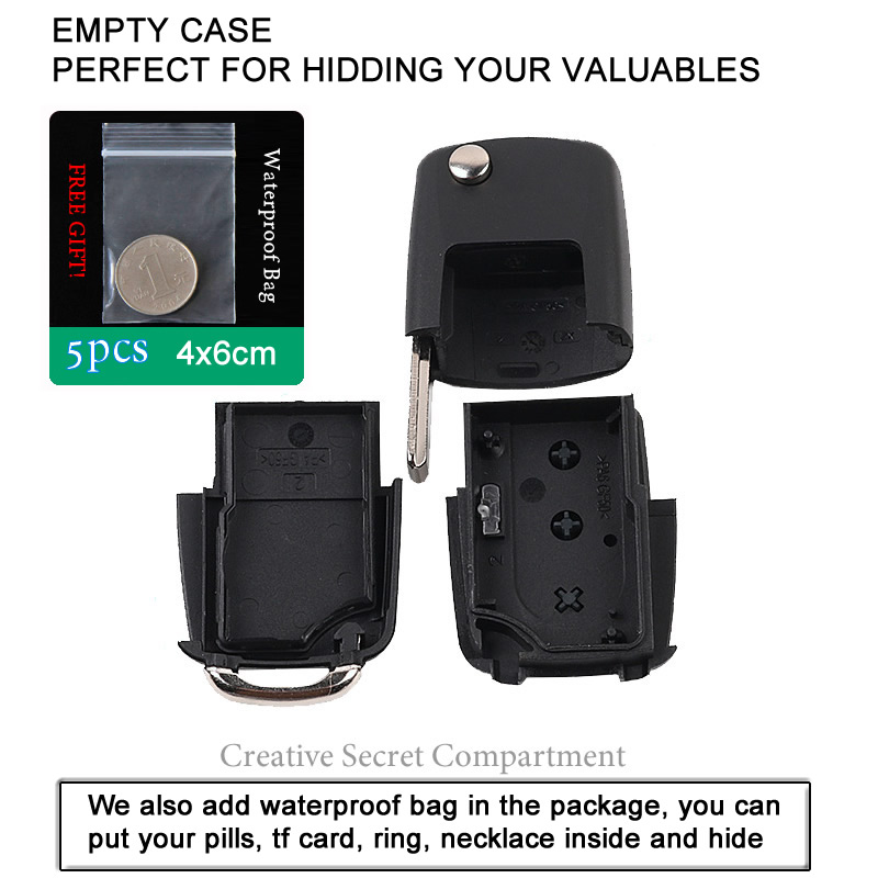 Criativo Fake Car Key Storage  - Outdoor Camping Bin avaliação e preço