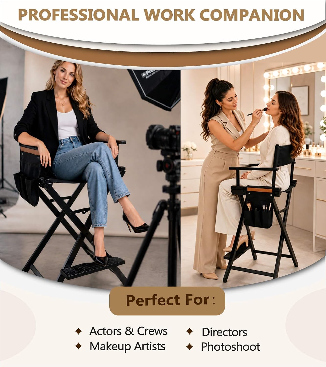 Cadeira de Diretor Alta Portát - Outdoor Camping High Chair avaliação e preço