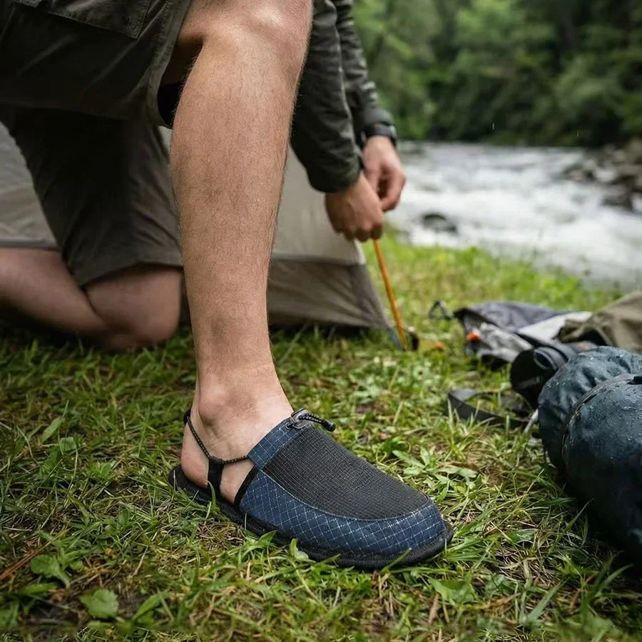 Chinelos de viagem portáteis e - Outdoor Camping Slippers avaliação e preço