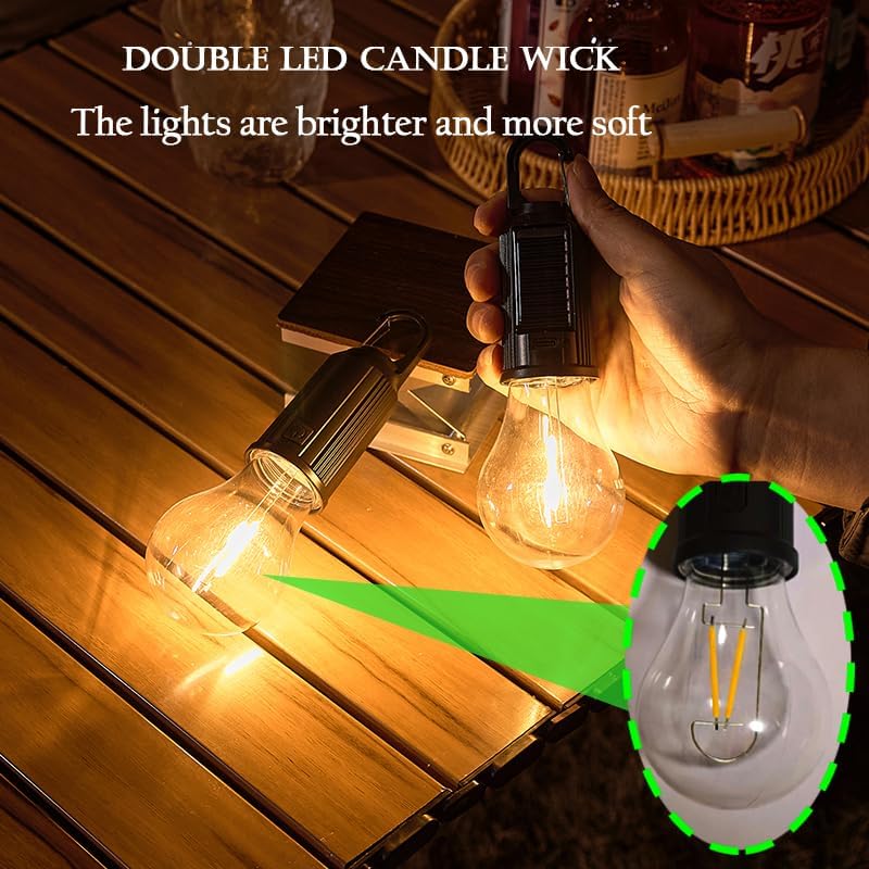 Luzes de Camping LED Solares T - Camping Solar Lantern avaliação e preço