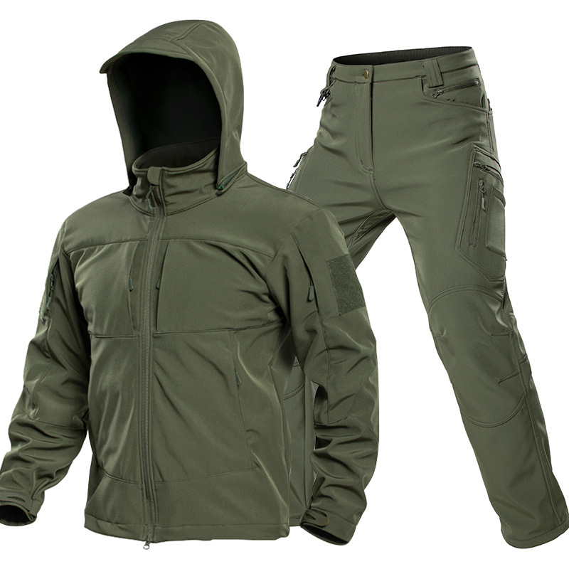 Conjunto Tático Softshell para - Outdoor Camping In Winter avaliação e preço