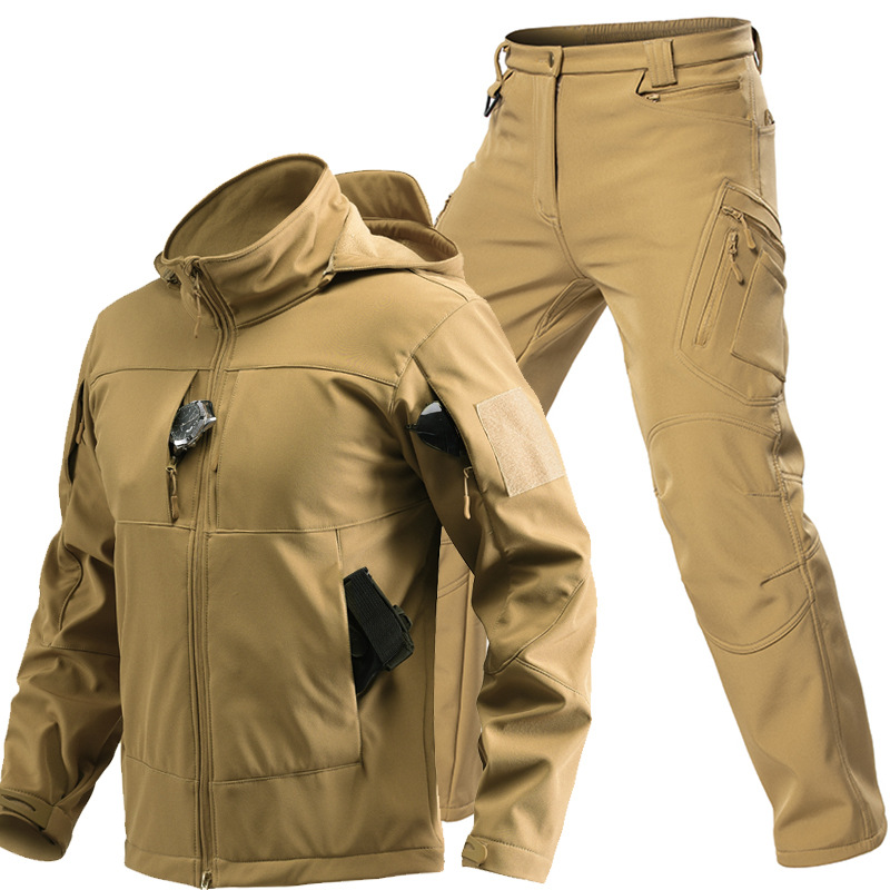Conjunto Tático Softshell para - Outdoor Camping In Winter avaliação e preço