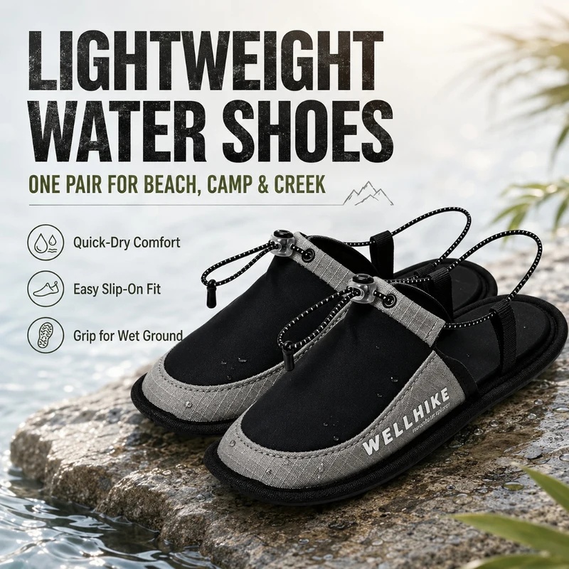 Chinelos de Secagem Rápida par - Outdoor Camping Slippers avaliação e preço