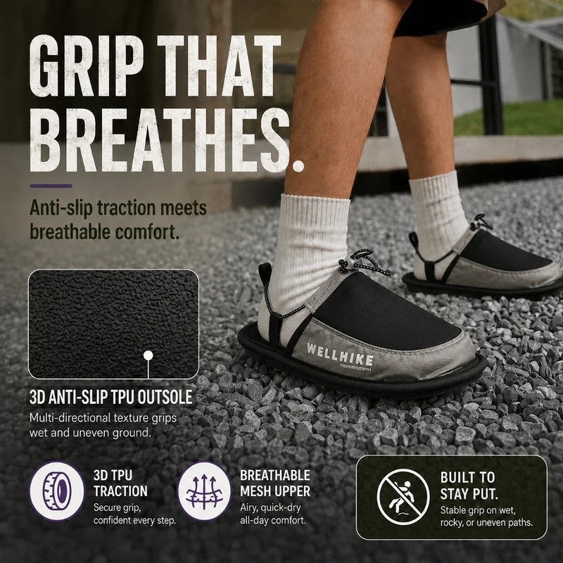 Chinelos de Secagem Rápida par - Outdoor Camping Slippers avaliação e preço