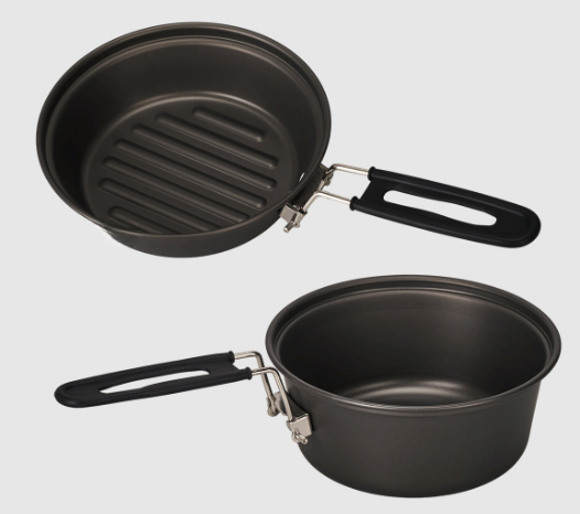 Conjunto de panelas de acampam - Outdoor Camping Cooking Set avaliação e preço