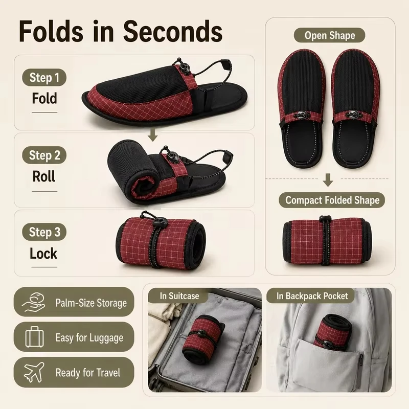 Chinelos de Camping Ultra Leve - Outdoor Camping Slippers avaliação e preço