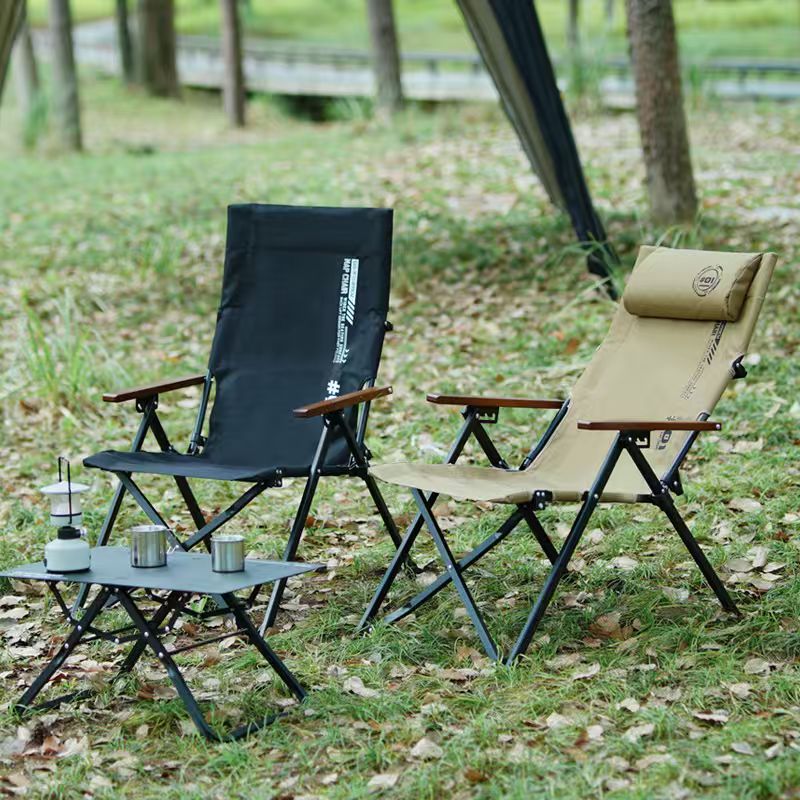 Cadeira de Praia Dobrável com  - Outdoor Camping High Chair avaliação e preço