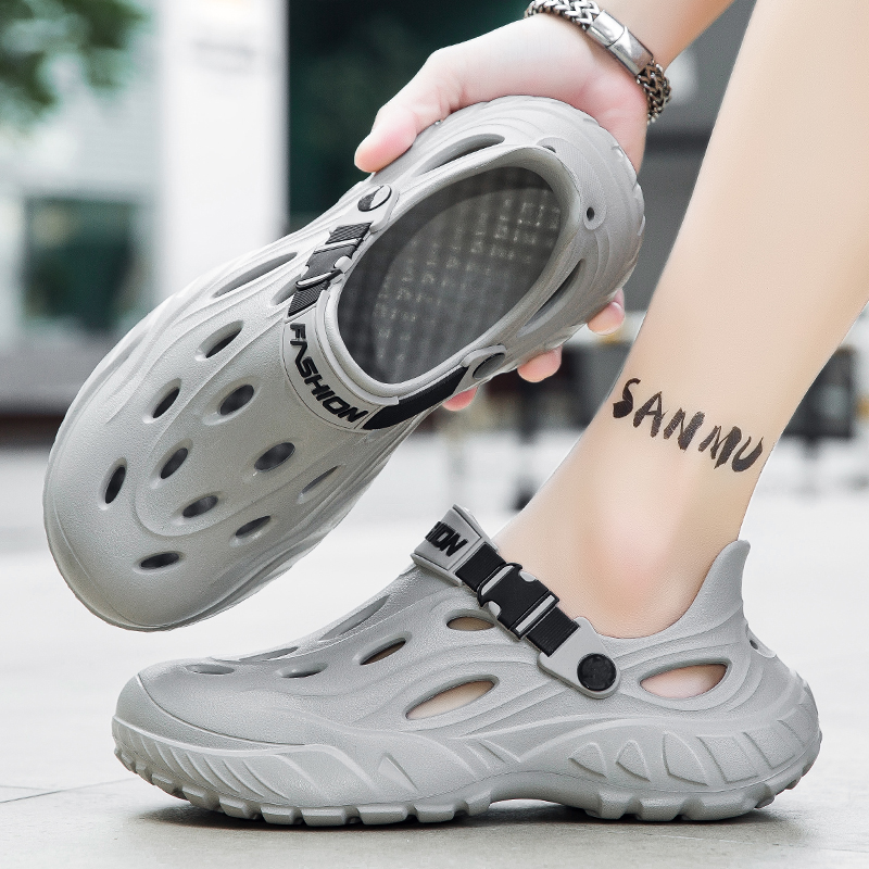 Sandálias masculinas ao ar liv - Outdoor Camping Slippers avaliação e preço