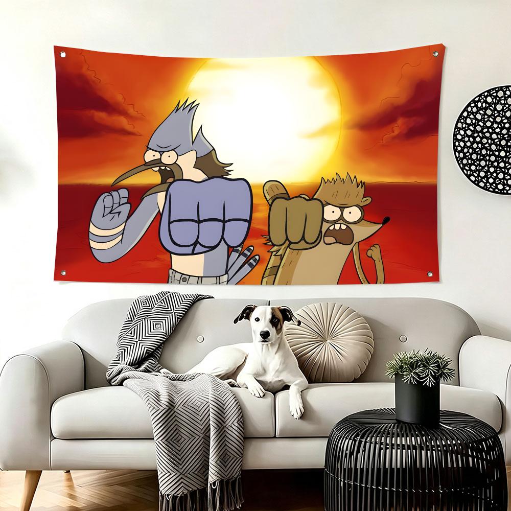 Bandeiras de Desenhos Animados - Outdoor Camping Show avaliação e preço