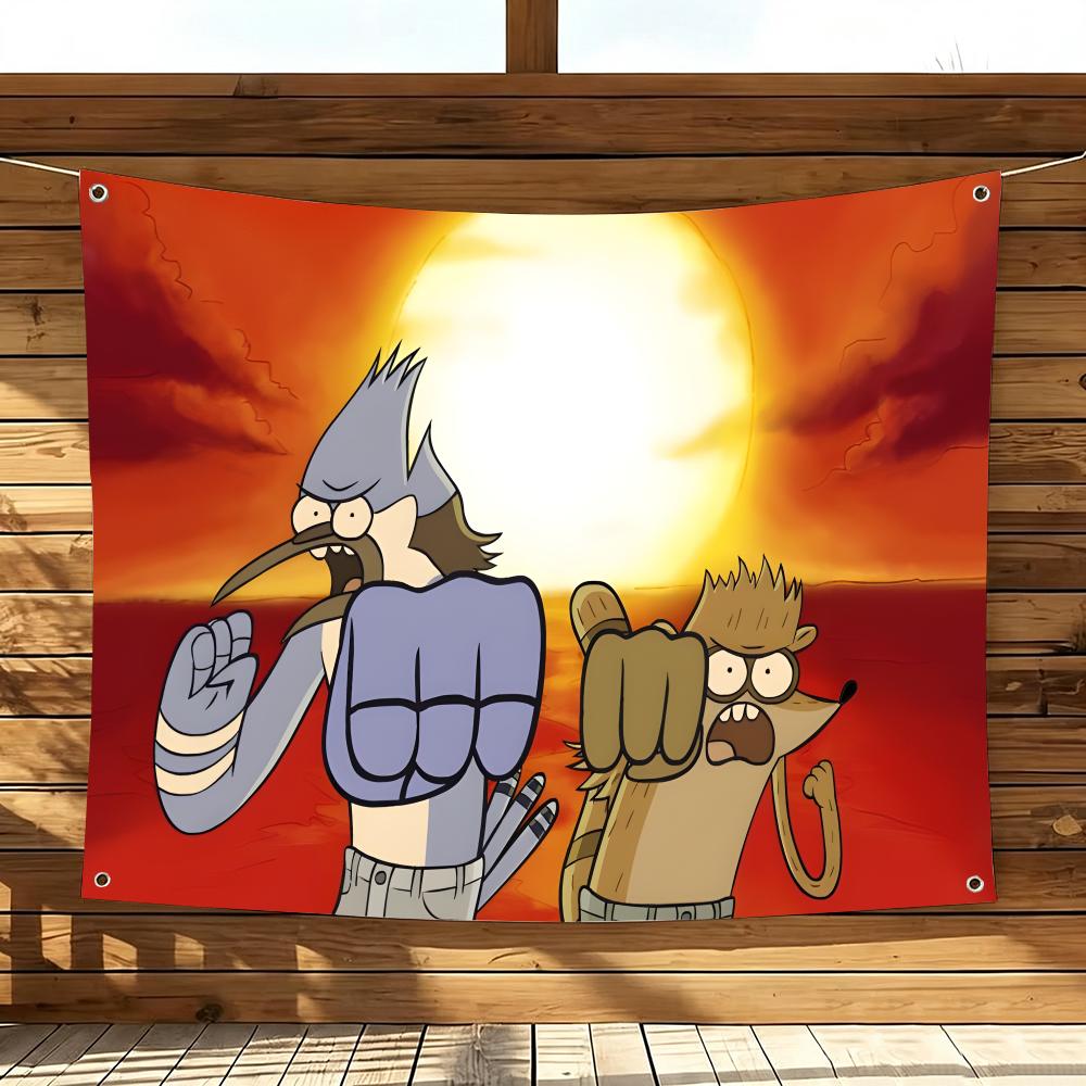 Bandeiras de Desenhos Animados - Outdoor Camping Show avaliação e preço