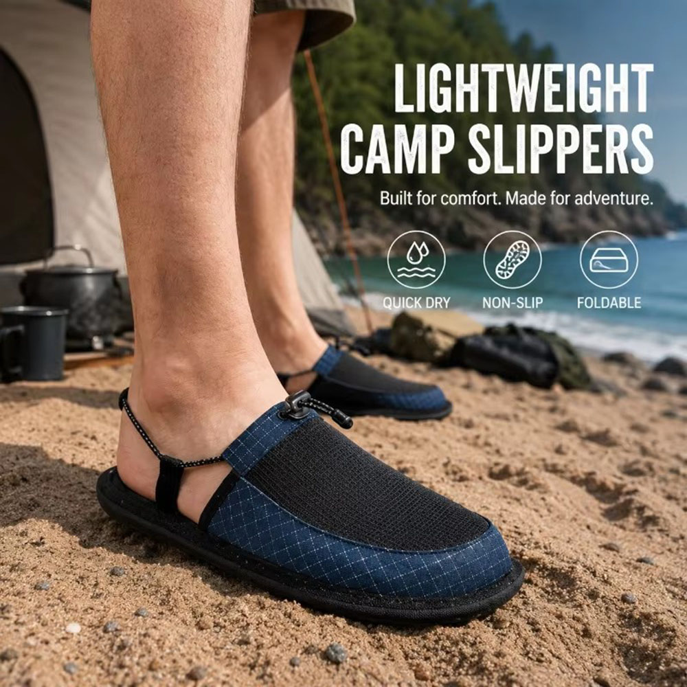 Chinelos de Água Dobráveis de  - Outdoor Camping Slippers avaliação e preço