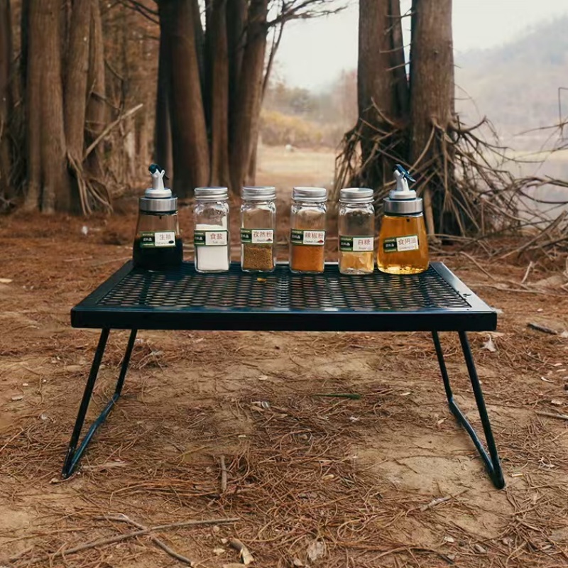 Grade ao ar livre mesa dobráve - Outdoor Camping Cooking Table avaliação e preço
