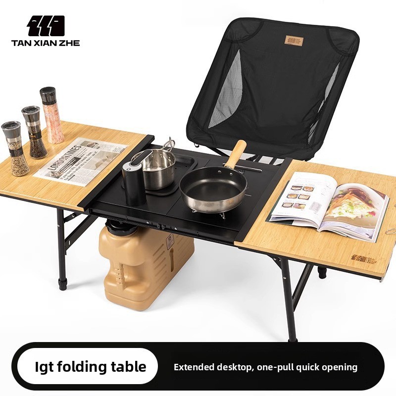 Mesa de Camping em Alumínio IG - Outdoor Camping Cooking Table avaliação e preço