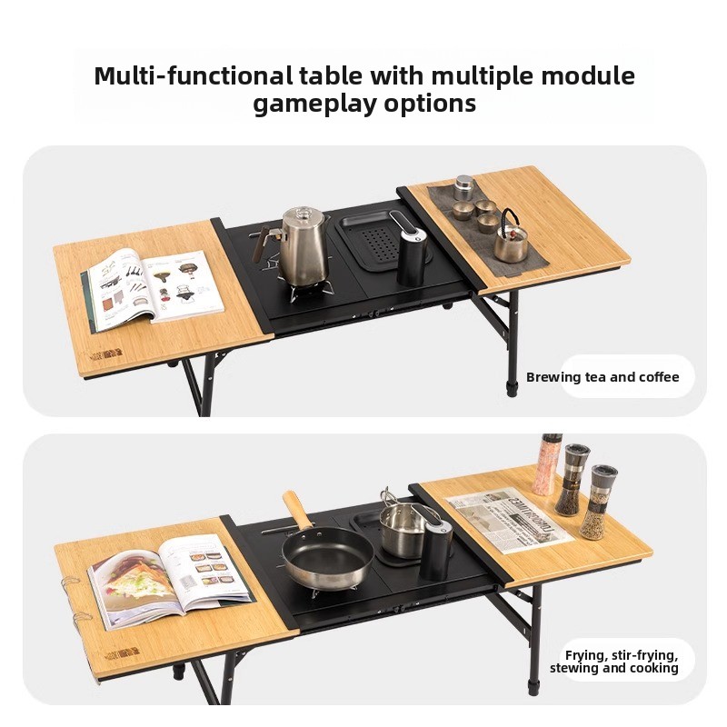 Mesa de Camping em Alumínio IG - Outdoor Camping Cooking Table avaliação e preço