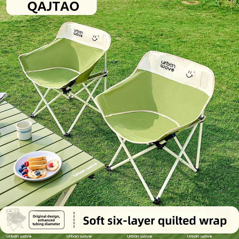 Cadeira dobrável para exterior - Outdoor Camping High Chair avaliação e preço