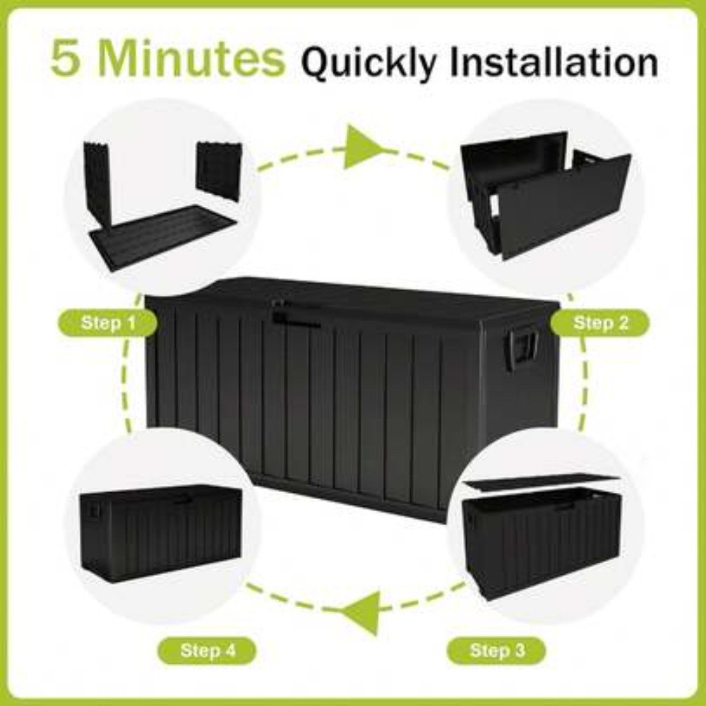 Caixa de Armazenamento Externa - Outdoor Camping Bin avaliação e preço