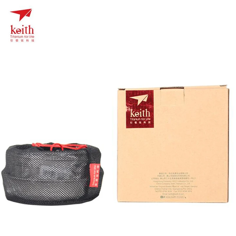 Keith-Titanium Cookware Set co - Outdoor Camping Cooking Equipment avaliação e preço