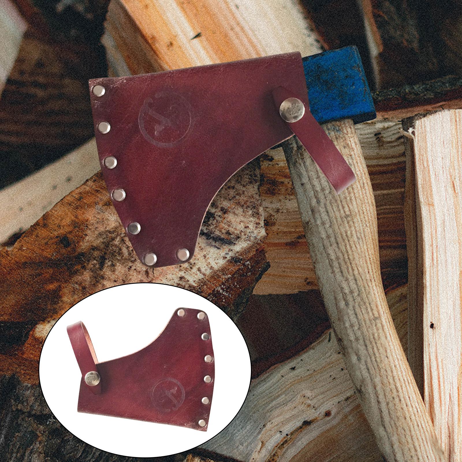Couro Axe Head Cover para Camp - Camp Axe Hatchet avaliação e preço