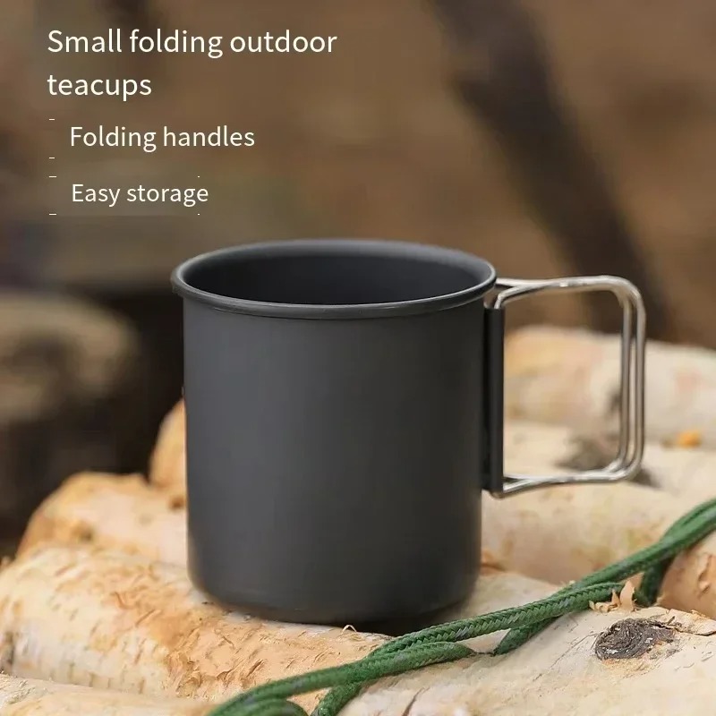 Novo Copo Dobrável de Liga de  - Outdoor Camping Cooking Equipment avaliação e preço