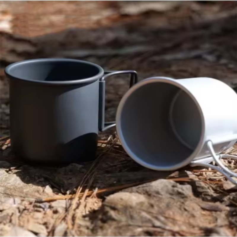 Novo Copo Dobrável de Liga de  - Outdoor Camping Cooking Equipment avaliação e preço