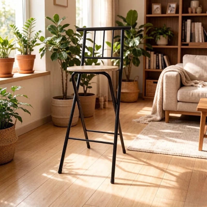 Cadeira Alta Dobrável para Ext - Outdoor Camping High Chair avaliação e preço