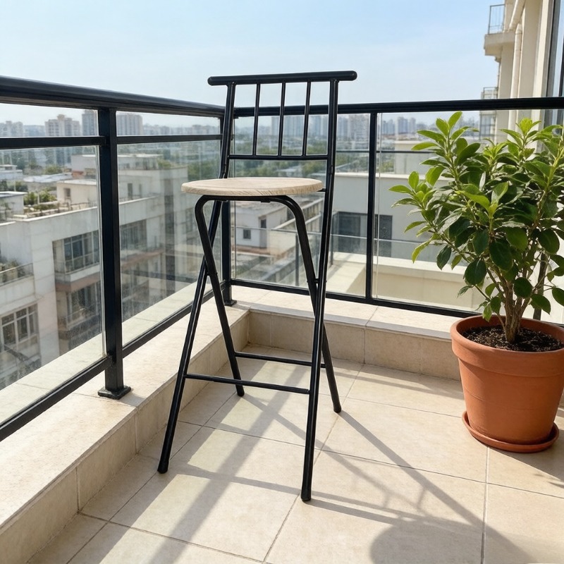 Cadeira Alta Dobrável para Ext - Outdoor Camping High Chair avaliação e preço