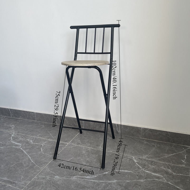 Cadeira Alta Dobrável para Ext - Outdoor Camping High Chair avaliação e preço