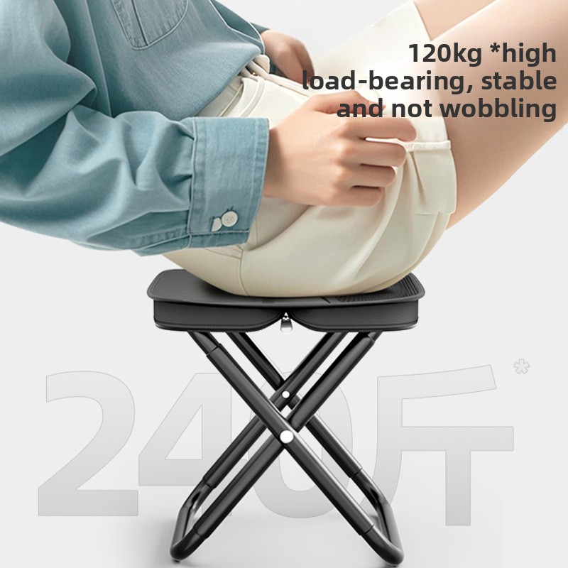 Cadeira Dobrável para Lazer ao - Outdoor Camping High Chair avaliação e preço