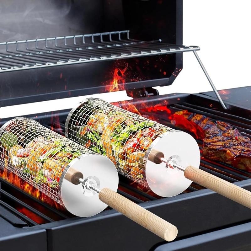 Cesto de Grelha para Churrasco - Outdoor Camping Cooking Set avaliação e preço