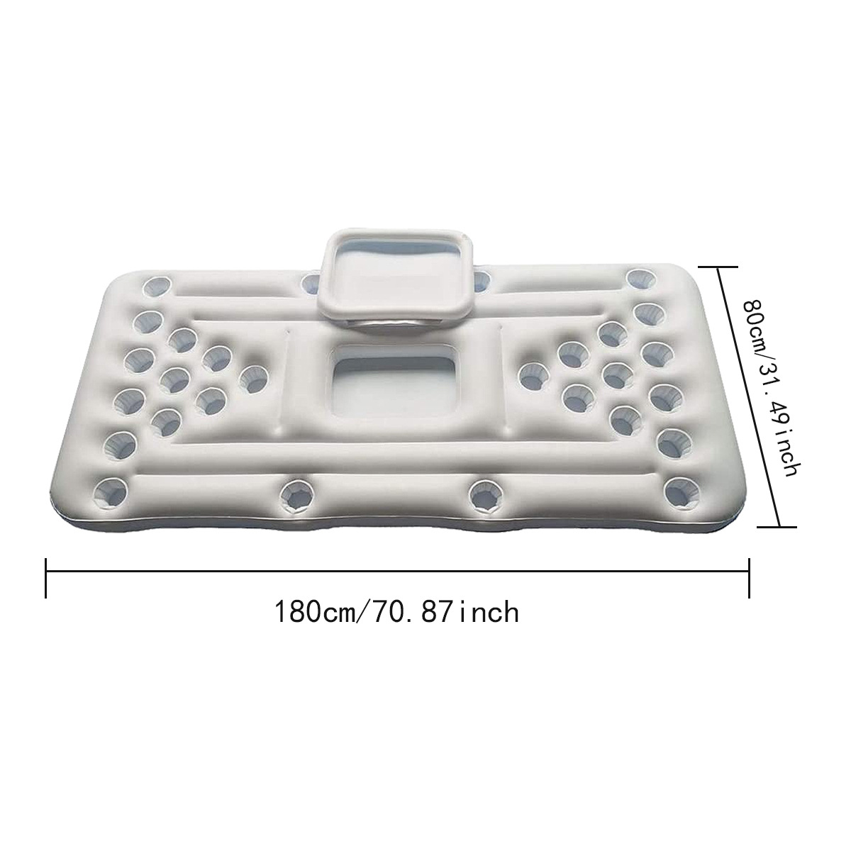 Mesa Inflável Flutuante para P - Outdoor Camping Games avaliação e preço