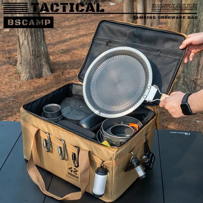 Bolsa Tática Dobrável Isolada  - Outdoor Camping Cooking Equipment avaliação e preço