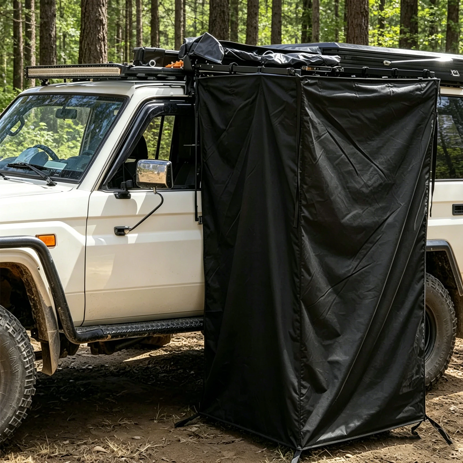 Tenda de duche lateral para ca - Outdoor Camping Van Tent avaliação e preço