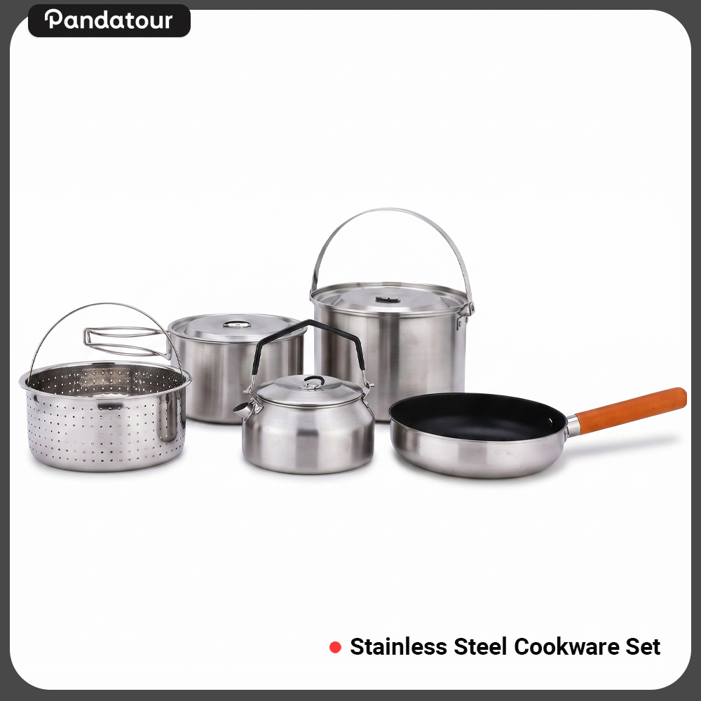 Conjunto de Utensílios de Cozi - Outdoor Camping Cooking Equipment avaliação e preço