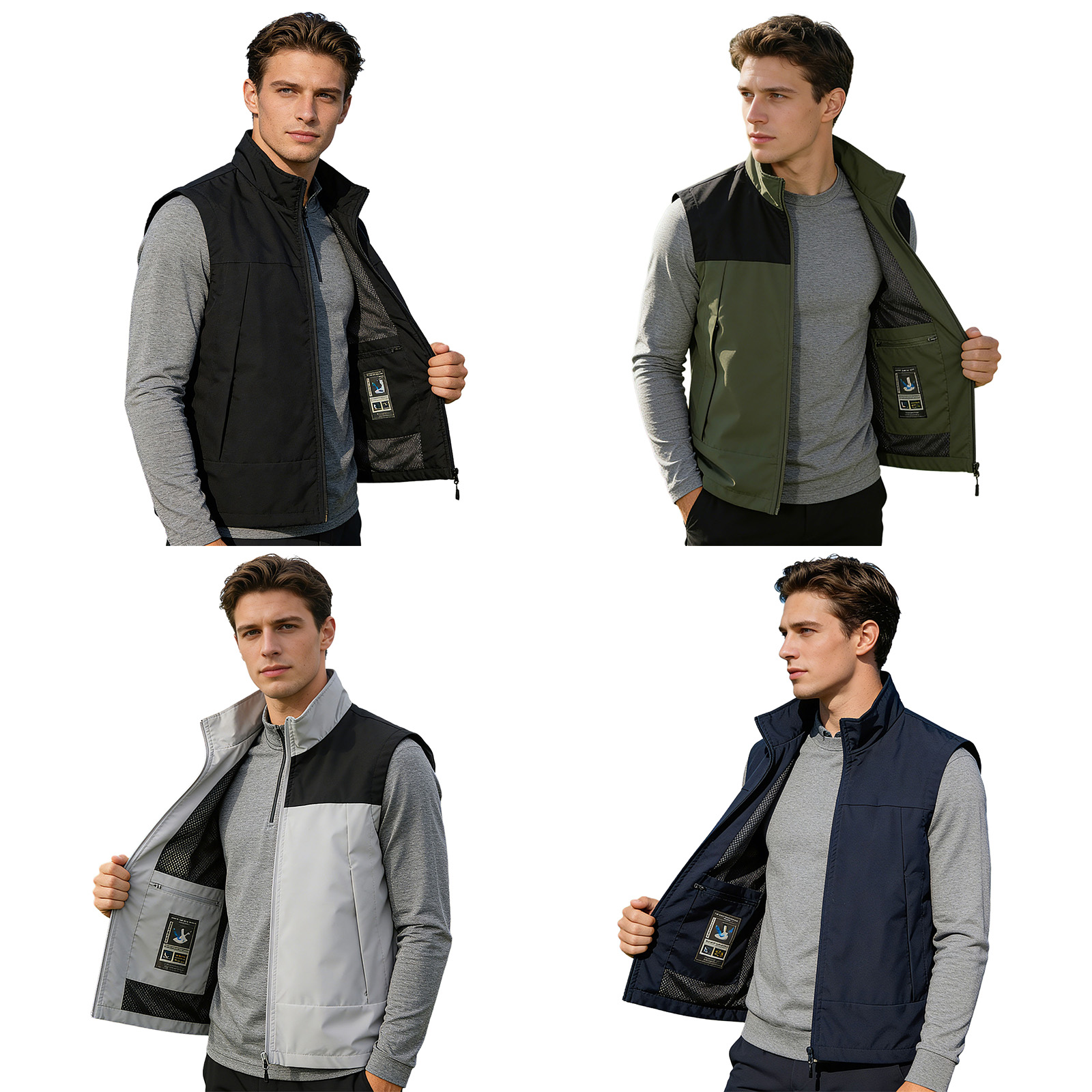 # Colete de Golfe Masculino M- - Outdoor Camping In Winter avaliação e preço