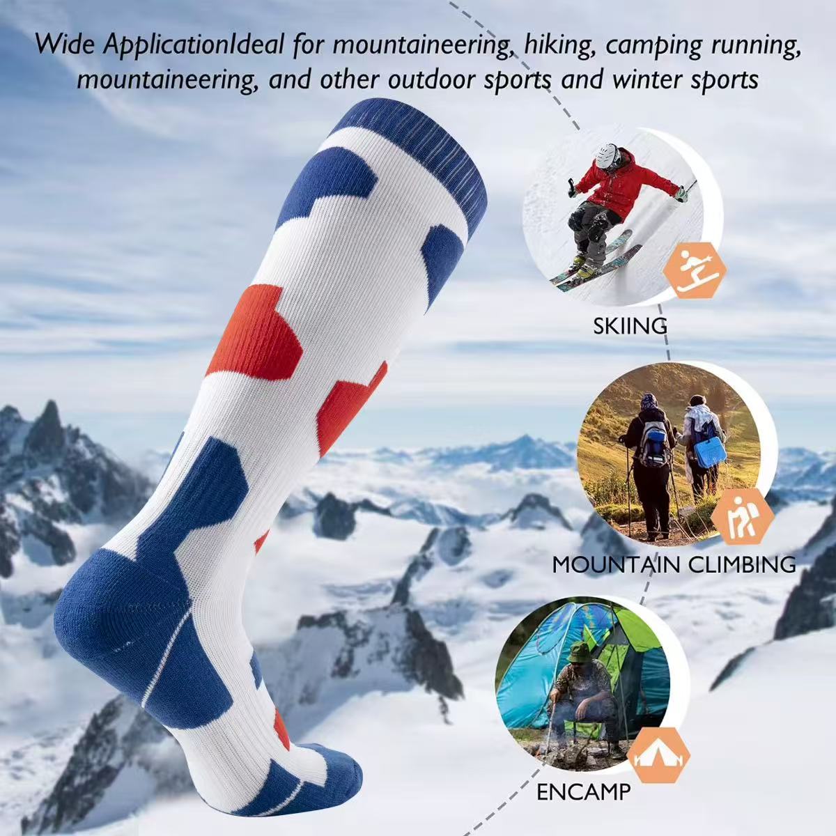 Meias Térmicas de Inverno para - Outdoor Camping In Winter avaliação e preço